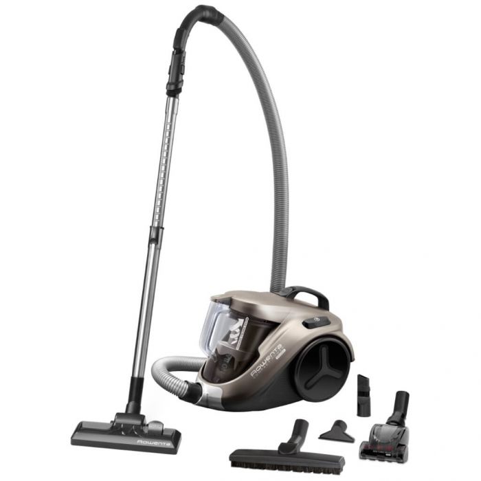 Aspirator fara sac ROWENTA Compact Power XXL RO4886EA, 2.5l, 550W, 75dB, gri-negru