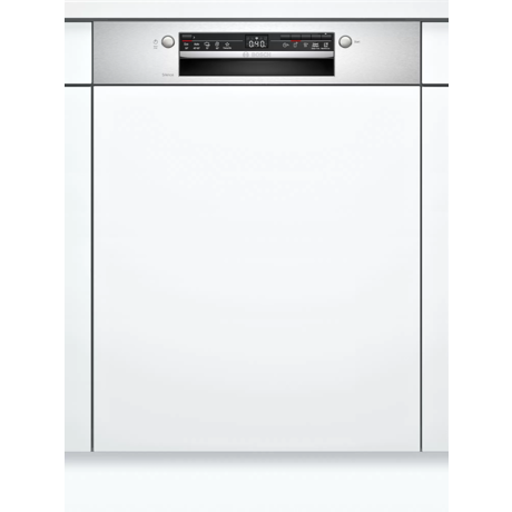 Masina de spalat vase Bosch SMI2ITS33E, partial incorporabila, capacitate 12 seturi, clasa de eficienta energetica E, consum de apa 10,5l, AquaStop, DosageAssist, EcoSilence Drive, Detergent Automation, 5 programe, 3 functii speciale: Home Connect, ExtraD