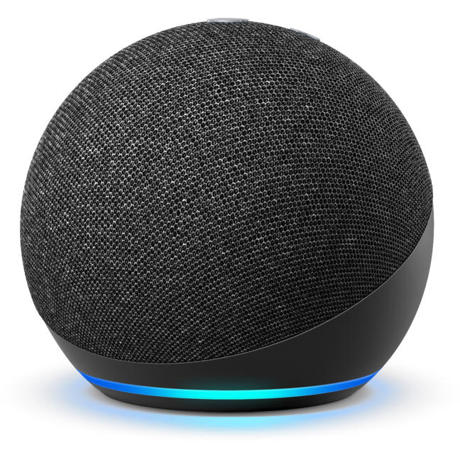AMAZON Boxa Echo Dot 4th Gen, Alexa, LED, Control Voce, Microfon, Negru