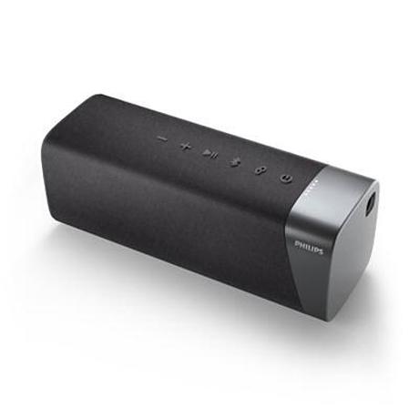 Boxa portabila Philips TAS5505/00, 120W, Bluetooth®, IPX7, Autonomie <12h, Negru