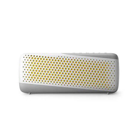 Boxa portabila Philips TAS4807W/00, Protecţie împotriva prafului/apei IP67, Bas îndrăzneţ, Microfon încorporat pentru apeluri, Până la 12 ore de muzică, Cablu de încărcare USB, Curea pentru transport, Alb