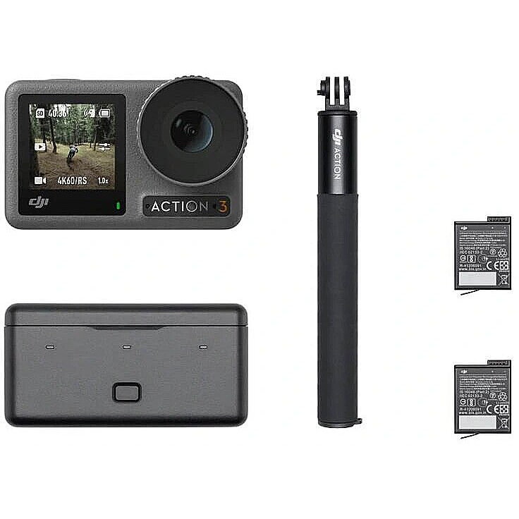 Camera de actiune DJI Osmo Action3 Adventure ComboInclude statie incarc acum. x 3