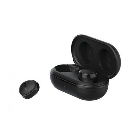 Casti audio true wireless Philips TAT4556BK/00, Difuzoare de 12 mm din neodim, Anulare activă a zgomotului (ANC), Fixare intraauriculară sigură si comodă, Timp total de redare de până la 29 h, Negru