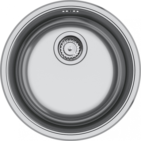 Chiuveta Franke Rotondo RBX 610/110-38 101.0692.5230, Ø 435mm, 1 cuva, Inox satinat