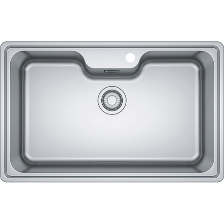 Chiuveta Franke Bell Inox BCX 610-81 101.0693.352 , Cuvă (fără picurător), 810x510x200