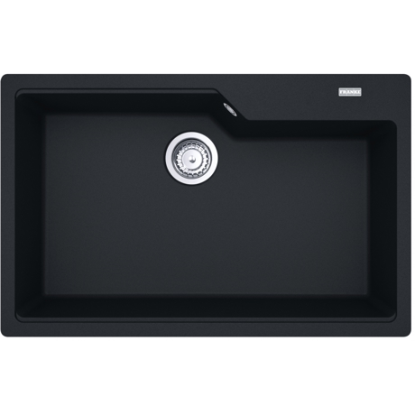 Chiuveta Franke Urban UBG 610-78, Fragranite, 78x50 cm, 1 cuva, Matte Black 114.0686.806
