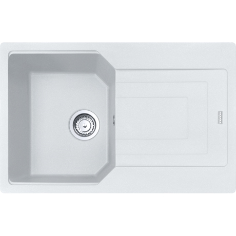 Chiuveta Franke Fragranite UBG 611-78 Bianco 114.0687.272 , 78x50 cm, 1 cuva, 1 picurator