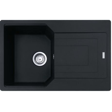 Chiuveta Franke Fragranite UBG 611-78 Matte Black 114.0687.275 , 78x50 cm, 1 cuva, 1 picurator