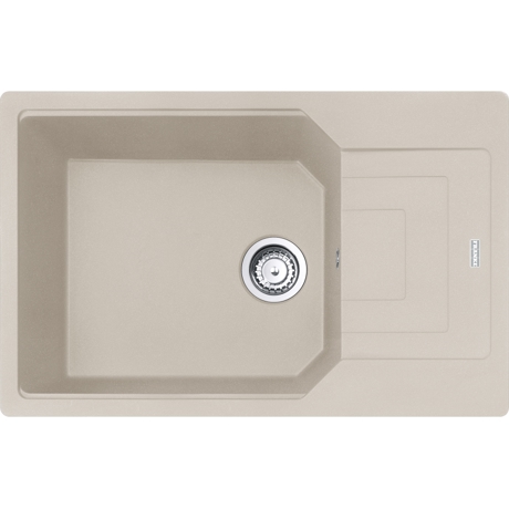 Chiuveta Franke Fragranite UBG 611-78L Sahara 114.0687.276 , 78x50 cm, 1 cuva, picurator 1/2