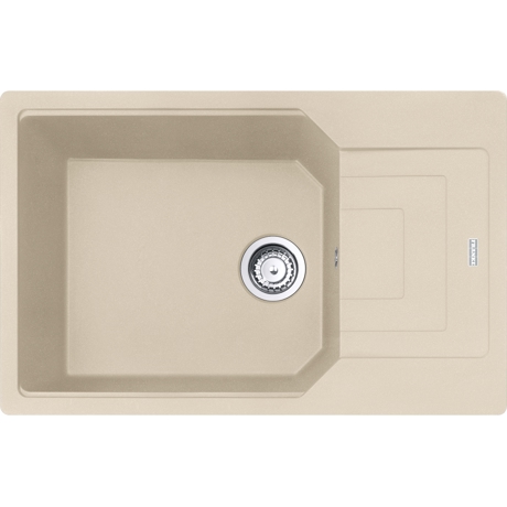 Chiuveta Franke Fragranite UBG 611-78L Avena 114.0687.277 , 78x50 cm, 1 cuva, picurator 1/2