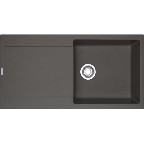 Chiuveta Franke Fragranite MRG 611-97 Slate Grey 114.0714.166, 970x500, 1 cuva, 1 picurator