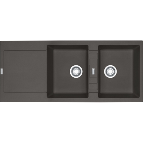 Chiuveta Franke Fragranite MRG 621-116 Slate Grey 114.0714.184, 1160 x 500mm, 2 cuve si picurator