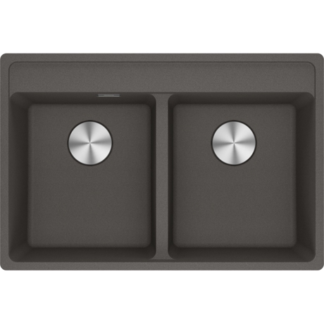 Chiuveta Franke Maris MRG 620-35-35 TL, Fragranite, 76x51 cm, 2 cuve, Slate Grey 114.0714.186