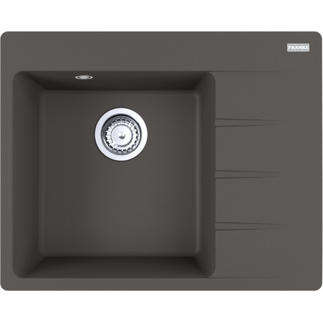 Chiuveta Franke Centro CNG 611/211-62, Fragranit, 62x50 cm, Cuva stanga, Slate Grey 114.0716.331