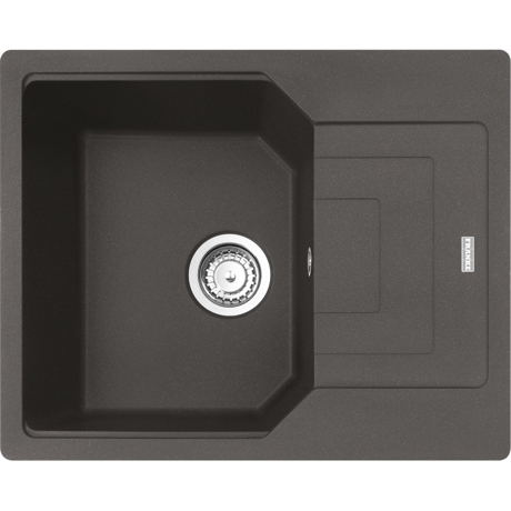 Chiuveta Franke Fragranite UBG 611-62 Slate Grey 114.0716.362 , 62x50 cm, 1 cuva, picurator 1/2