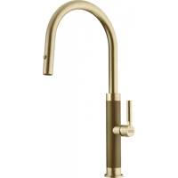 Baterie Franke Mythos Master Piece J Pull Out Spray Gold 115.0711.558