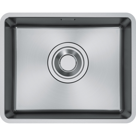 Chiuveta Franke Maris Quiet Inox MQX 110-50 122.0694.477 , Montare sub blat, Cuvă (fără picurător), 540x440x188