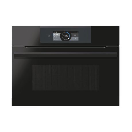 Cuptor incorporabil Haier HWO45NB6T0B1, Electric, 34 l, Functie microunde, Grill, Interfata I-Touch, Negru