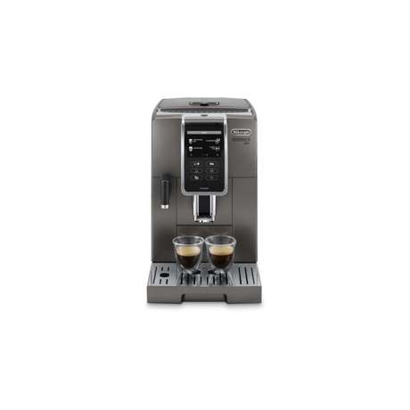 Espressor Delonghi ECAM380.95.TB,  2 carafe pentru lapte, tehnologie LatteCrema, 1.8 l, 1450 W, 15 bar, negru/gri inchis