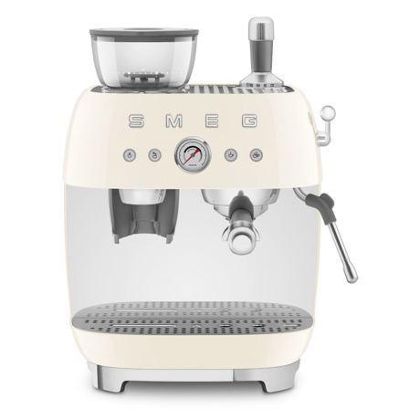 Espressor de cafea cu balon 50's Style, Smeg, GF03CREU, Putere 1650watt,Capacitate 2,4 L,Crem