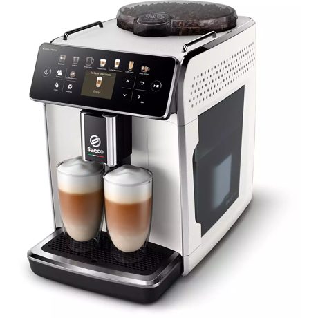 Espressor automat SAECO GranAroma SM6580/20, 1.8l, 1500W, 15 bar, alb-negru