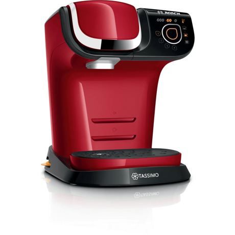 Espresor Bosch Tassimo TAS6503,1500W, 1.3 L, T-Disc, Tehnologie INTELLIBREW, 4 setari de memorie, capsule, Rosu