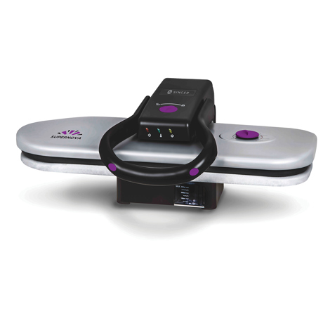 Presa de calcat Singer Super Nova, 1350 W, 300 ml, 65 g/min, 65×54.8x21 cm