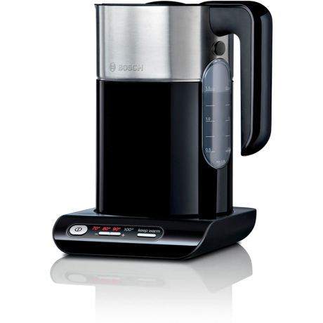 Fierbator de apa Bosch TWK8613P, 1.5l, 2400W, Negru