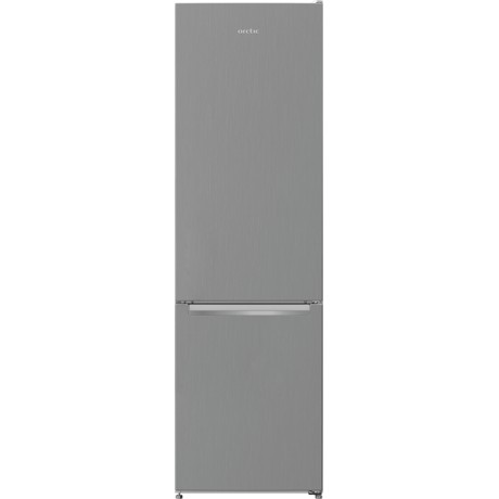Combina frigorifica Arctic AK54305M40NFS, 266 l, Clasa E, H 181, 3 cm, Metal Look
