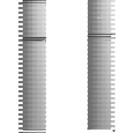 Frigider cu doua usi Tesla RD2400MSE, 235 l, Clasa E, Iluminare LED, H 159 cm, Argintiu