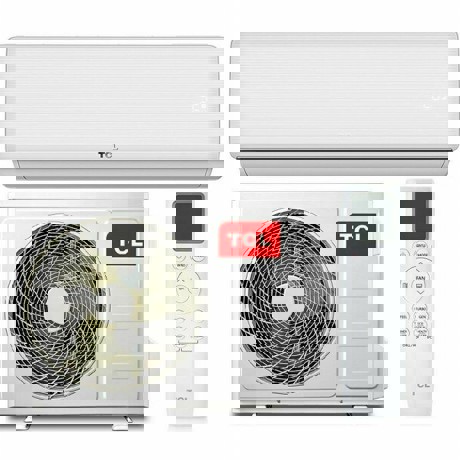 Aer conditionat TCL TAC-18CHSD/TPG31I3AH, 18000BTU, Clasa A+++, Smart Inverter, Incalzire, Fast Cooling & Heating, Functie ECO, I-Feel, Mod Sleep, Timer 24H, Flux de aer 3D, Incalzire unitate externa, R32, WiFi