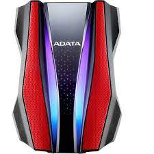 HDD Extern ADATA Durable HD770G 1TB, RGB, 2.5"USB 3.2 Gen 1, Rosu
