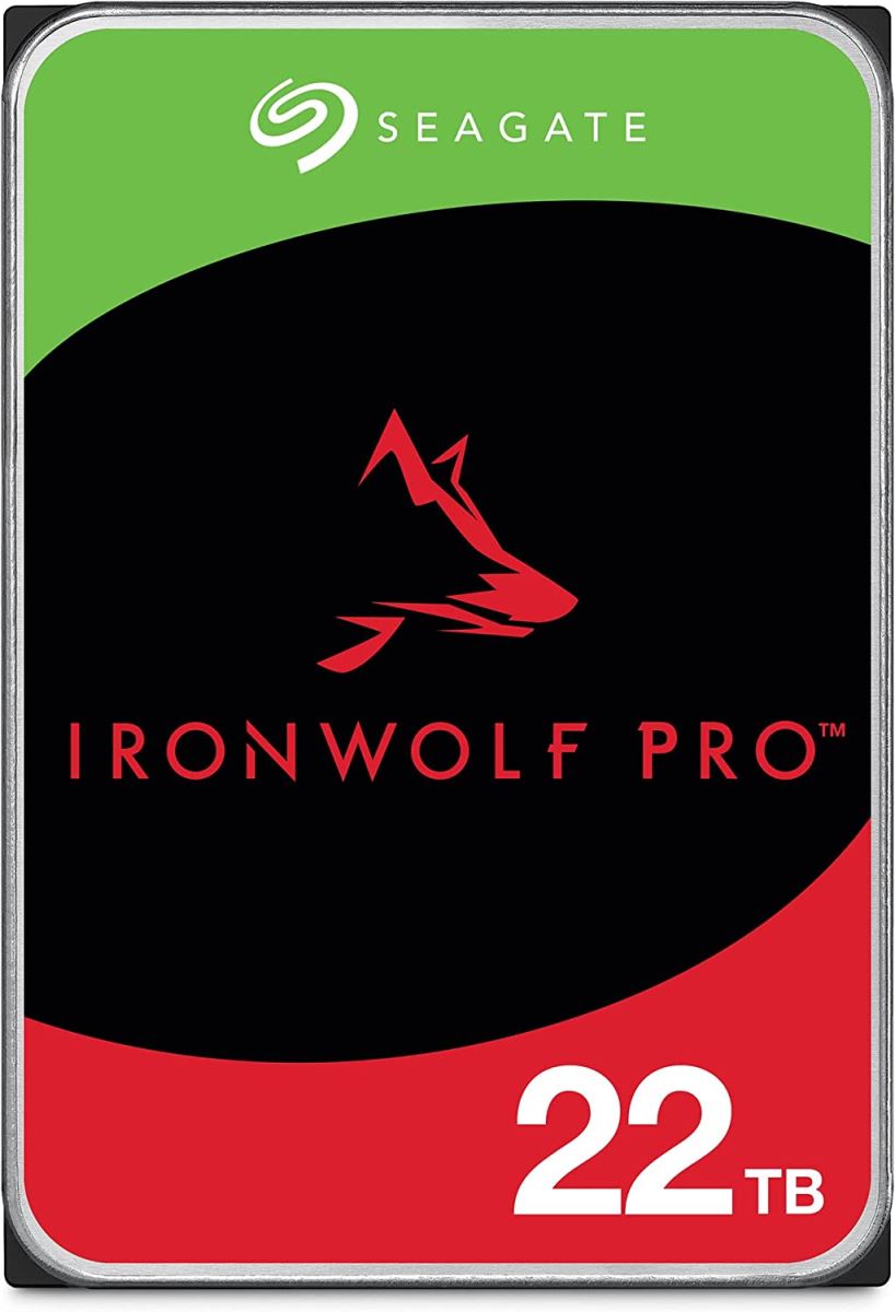 HDD intern Seagate, 3.5", 22TB, IronWolf PRO, SATA 6Gb/s 7200rpm, 512MB