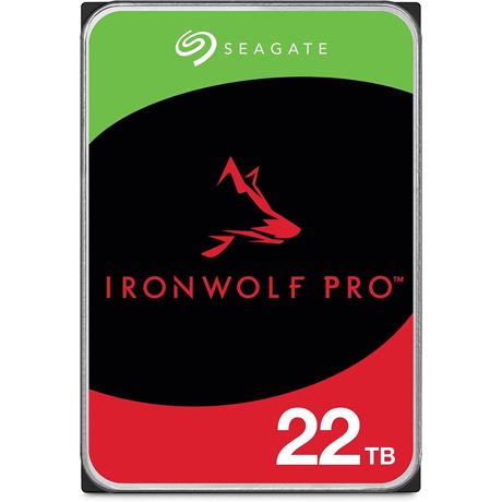 HDD intern Seagate, 3.5", 22TB, IronWolf PRO, SATA 6Gb/s 7200rpm, 512MB