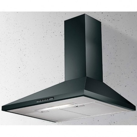 Hota decorativa Faber VALUE PB BK A60, 430 m3/h, 3 viteze, Iluminare LED, 60 cm, Negru