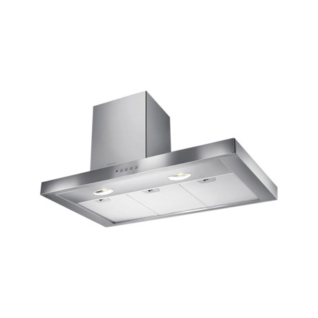 Hota decorativa Faber STILO SRM SX/SP A90, 430 m3 / h, 90 cm, șemineu stanga, Inox