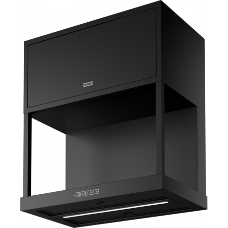 Hota Decorativa Franke FMA MODULAR F60 Matte Black, 60cm, 720 m3, Touch Control, 250 W, 64 dB, Negru 335.0706.646