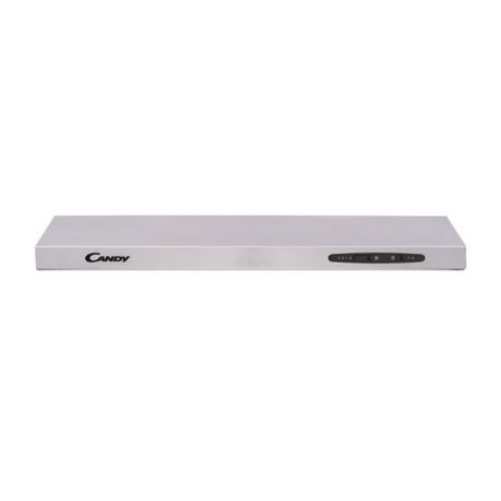 Hota traditionala Candy CFT610/5X/1, 209 m3/h, 1 motor, Control mecanic, 60 cm, Argintiu