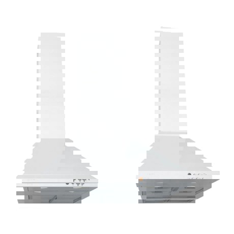 Hota decorativa Gorenje DKP500WH, Putere: 305 m³ / h, 3 viteze, Iluminare LED, Control mecanic, 50 cm, Alb