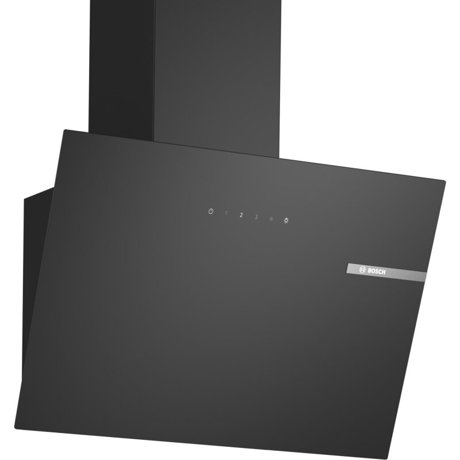 Hota Bosch DWK65DK60, Decorativa, 550 m3/h, 3 viteze, 60 cm, Negru