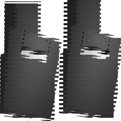 Hota Bosch DWK67FN60, Decorativa, 768 m/h, 3 viteze plus Intensive, 60 cm, Home Connect, Negru