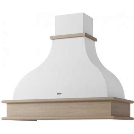 Hota Franke Country wood FCS 90 NF, Decorativa perete, 620 m3/h, Control slider, 90 cm, Alb 321.0693.758 (rama nu este inclusa)