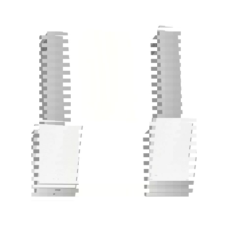 Hota incorporabila Gorenje WHI6SYW, Decorativa, 650 m³/h, Touch control, Clasa B, 67 dB, Iluminare LED, 60 cm, Alb