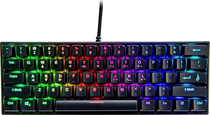 TASTATURA GAMING SUREFIRE KINGPIN M1 RGB BLACK