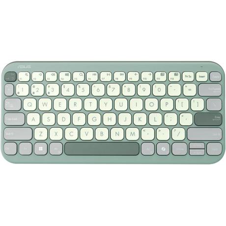 Asus Marshmallow Keyboard KW100 Green Tea Latte, tastatura wireless si bluetooh 90XB0880-BKB180