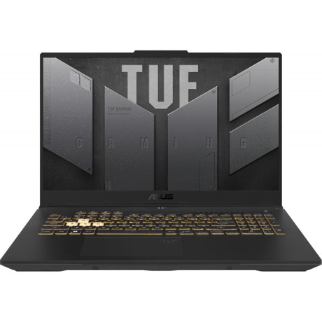 Laptop Gaming ASUS TUF Gaming A17, FA707NV-HX016, 17.3-inch, FHD (1920 x 1080) 16:9, Anti-glare display, Value IPS-level, AMD Ryzen™ 7 7735HS Mobile Processor (8-core/16-thread, 16MB L3 cache, up to 4.7 GHz max boost), NVIDIA® GeForce RTX™ 4060 Laptop GPU, 2420MHz* at 140W (2370MHz Boost Clock+50MHz