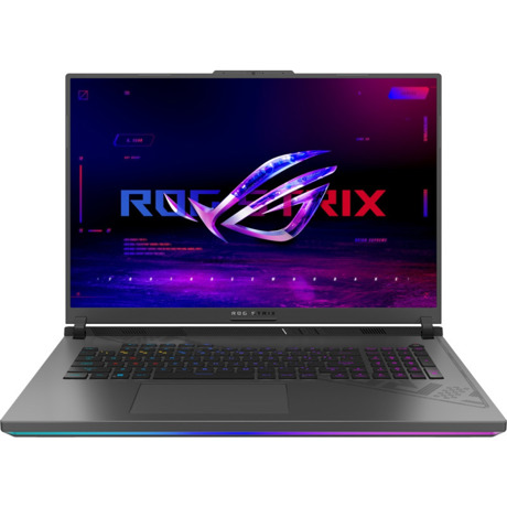 Laptop Gaming ASUS ROG Strix G18, G814JV-N6055, Intel® Core™ i7-13650HX (TBD), 18-inch, QHD+ 16:10 (2560 x 1600, WQXGA), 240Hz, GN21-X4 (RTX 4060), Intel® UHD Graphics, 16GB DDR5-4800 SO-DIMM *2, 1TB PCIe® 4.0 ™ M.2 , Mobile Intel® HM770 Express Chipsets, MUX Switch + Optimus, IPS-level, 500