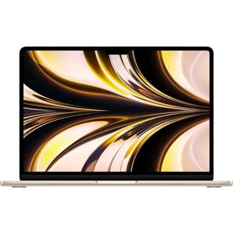 MacBook Air 13.6" Retina/ Apple M2 (CPU 8-core, GPU 8-core, Neural Engine 16-core)/8GB/256GB - Starlight(Gold) - US KB (US power supply with included UStoEU adapter)