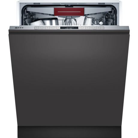 Masina de spalat vase Neff S155HVX15E, complet incorporabila, 13 seturi, clasa energetica E, Info Light, AquaSensor, DosageAssist, Detergent Automation, AquaStop, 6 programe,4 opțiuni speciale: Home Connect, Extra Dry, Power Zone, Extra Speed, program de Igienizare (Easy Clean), functia Favorit, pornire programabila 24 h