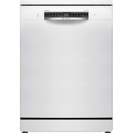 Masina de spalat vase Bosch SMS4EVW00E,Independenta, 14 seturi, Clasa energetica C, consum de apa 9l, AquaStop, DosageAssist, EcoSilence Drive, Detergent Automation, 6 programe, 3 functii speciale, Alb